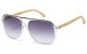 Bamboo Wood Aviator Sunglasses 88001