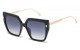 Hybrid Rounded Square Frame Sunglasses vg29323