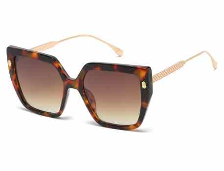 Hybrid Rounded Square Frame Sunglasses vg29323