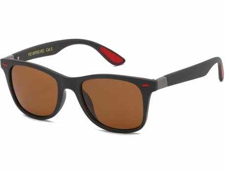 Wayfarer Blk Frame/Revo Lens wf01-bkcm