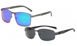 Xloop Semi Rimless Wrap Sunglasses x2579