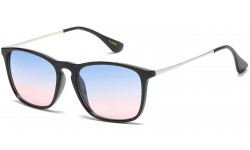 Classic  Metallic Square Sunglasses 711045