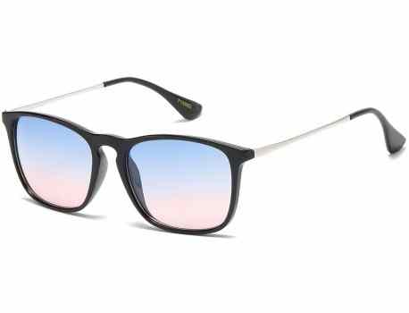 Classic  Metallic Square Sunglasses 711045