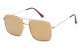 Square Aviator Sunglasses Revo af112-rv