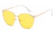 Rhinestone Semi Rimless Frame Shades rs1982