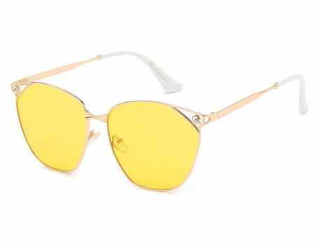 Rhinestone Semi Rimless Frame Shades rs1982