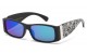 Locs Graffiti Print Temple Shades loc9006-grftsk