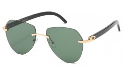 Giselle Metallic Square Sunglasses gsl28153