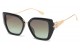 Rhinestone Square Stone Encrusted Frame Shades rs1993