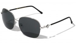 Lion Head Metallic Rimless Sunglasses lh-m7837