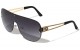 Lion Head Metallic Rimless Sunglasses lh-m7837