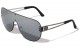 Lion Head Metallic Rimless Sunglasses lh-m7837