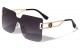 Lion Head Metallic Rimless Sunglasses lh-m7837