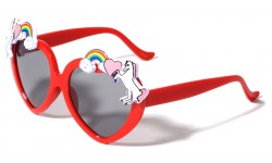 Kids Heart Shaped Sunglasses k852-heart