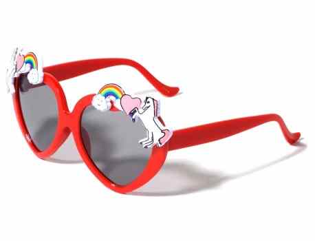 Kids Heart Shaped Sunglasses k852-heart