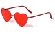 Metallic Rimless Heart Frame M10675-HEART