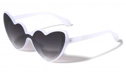 Metallic Rimless Heart Frame M10675-HEART