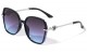  KLEO Flat Top Thick Temple Sunglasses lh-p4054