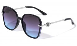  KLEO Flat Top Thick Temple Sunglasses lh-p4054