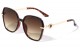  KLEO Flat Top Thick Temple Sunglasses lh-p4054