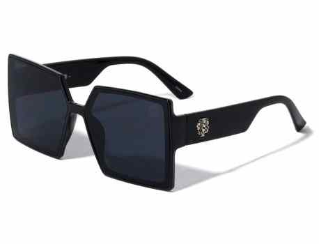  Lion Thick Temple Square Frame Shades lh-p4036