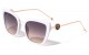 KLEO Thick Temple Classic Sunglasses lh-p4045