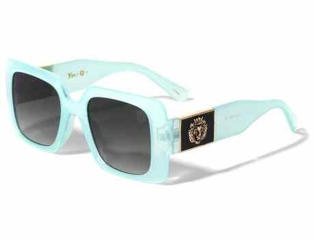 KLEO Temple Cutout Geometric Butterfly Wholesale Sunglasses lh-p4071