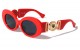 Lion Head Retro Oval Sunglasses lh-p4078