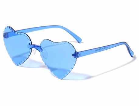 Kids Heart Glitter Sunglasses k870-heart