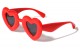 Metallic Rimless Heart Frame M10675-HEART