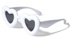 Metallic Rimless Heart Frame M10675-HEART