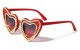 Metallic Rimless Heart Frame M10675-HEART