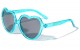 Kids Heart Glitter Sunglasses k870-heart