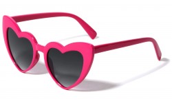 Heart Shaped Rose Gold Sunglasses