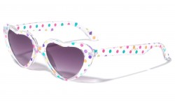 Kids Heart Shaped Sunglasses k852-heart