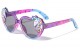 Kids Heart Glitter Sunglasses k870-heart