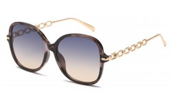 Rhinestone Square Stone Encrusted Frame Shades rs1993