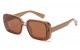 Polarized Giselle Oval Wrap Shades pz-gsl22327