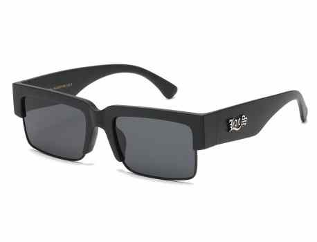 Locs Sunglasses Polished Black 91026-bk