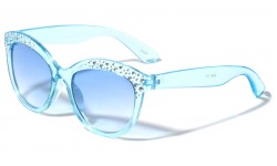 Kids Heart Glitter Sunglasses k870-heart