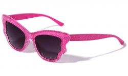 Kids Heart Glitter Sunglasses k870-heart