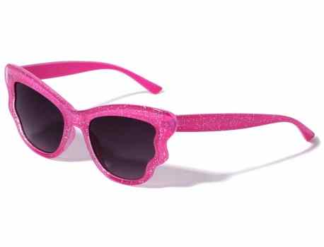 Kids Heart Glitter Sunglasses k870-heart