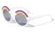 Kids Rainbow Clouds Round Sunglasses k887