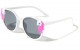 Kids Heart Glitter Sunglasses k870-heart