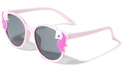 Kids Heart Glitter Sunglasses k870-heart