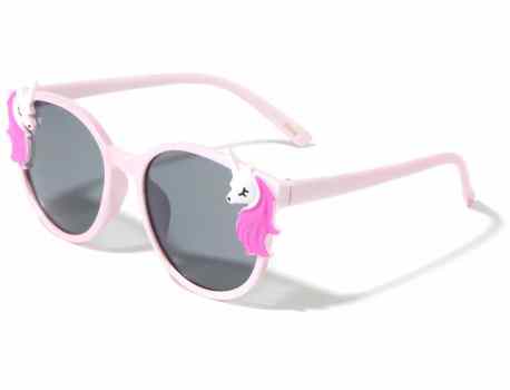 Kids Heart Glitter Sunglasses k870-heart