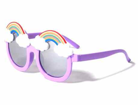 Kids Heart Glitter Sunglasses k870-heart