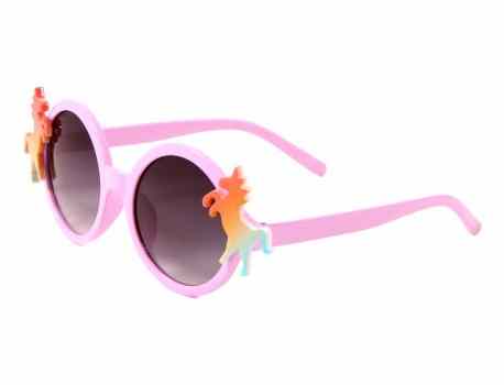 Kids Heart Glitter Sunglasses k870-heart