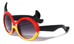 Kids Heart Glitter Sunglasses k870-heart