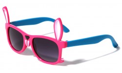 Kids Heart Glitter Sunglasses k870-heart